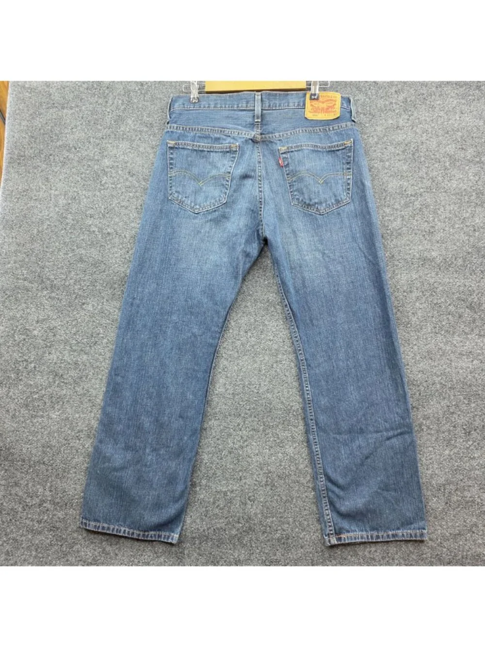 Levi's Mens 569 Straight Leg Jeans 32 x 30 Blue Denim Casual Streetwear Indie